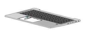 Keyboard (ENGLISH) 5704174223122 856525 - Keyboard (ENGLISH) -w. Upper Cover - 5704174223122