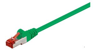 F/UTP CAT6 2m Green PVC 5711045259975 - F/UTP CAT6 2m Green PVC -Outer Shield : Foil screening - 5711045259975