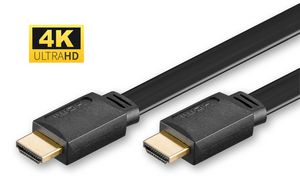 HDMI 19 - 19 2m M-M GOLD 5711045640445 - Part Number: HDM19192V1.4FLAT