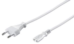 Power Cord Notebook 5m White - Part Number: PE030750W