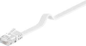 U/UTP CAT6 1M White Flat 5704327230625 - U/UTP CAT6 1M White Flat -Unshielded Network Cable, - 5704327230625