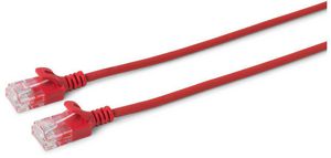 U/UTP CAT6 2M Red Slim, 5704174043355 PKW-LIGHT-K6 2.0 RT - U/UTP CAT6 2M Red Slim, -Unshielded Network Cable, - 5704174043355
