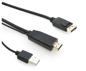 HDMI to DisplayPort Converter 5704174229438 - HDMI to DisplayPort Converter -Cable, Converts HDMI to DP, - 5704174229438