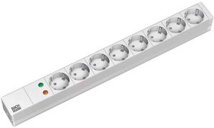 19 socket outlet ALU 1U - 