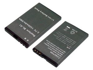 Mobile Battery for Nokia  MBMOBILE1019, BL-5J - Part Number: MBMOBILE1019