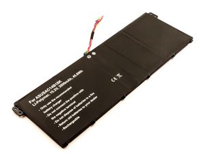 45.6Wh Mobile Battery AC011353, AC14B18K, AC14B18K(4ICP5/57/80), KT.0040G.004 - Part Number: MBXAS-BA0012
