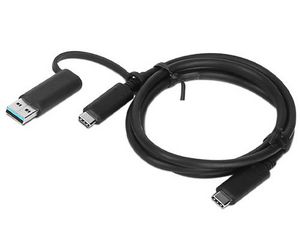 USB-C Cable W/ Dongle TP 193386287346 792057 - USB-C Cable W/ Dongle TP -03X7470, 1 m, USB A/USB C, - 193386287346