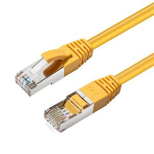 CAT6A S/FTP 1m Yellow LSZH 5704174257943 SFTP6A01Y - CAT6A S/FTP 1m Yellow LSZH -Shielded Network Cable, LSZH, - 5704174257943