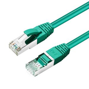 CAT6A S/FTP 15m Green LSZH 5704174257523 SFTP6A15G - CAT6A S/FTP 15m Green LSZH -Shielded Network Cable, LSZH, - 5704174257523