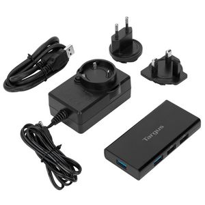 7-Port USB 3.0 Hub Black 5051794028157 1068439 - 7-Port USB 3.0 Hub Black -ACH225EU, USB 3.2 Gen 1 (3.1 - 5051794028157