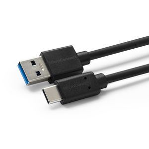 Gen2 USB C-A cable 1m, 5704174088097 - Gen2 USB C-A cable 1m, -USB-C Gen1 - USB 3.0 A Black, - 5704174088097