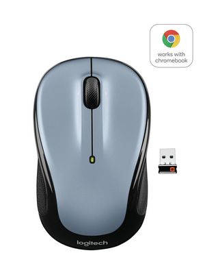 M325 Mouse, Wireless 5099206027770 788669 - M325 Mouse, Wireless -Silver - 5099206027770