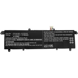 Laptop Battery for Asus 5704174537236 0B200-03210100, C31N1821, C31POJH, UX392FA BATT/COS POLY - Laptop Battery for Asus -48Wh Li-Pol 11.55V 4150mAh - 5704174537236