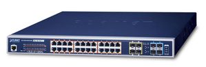 L3 24-Port 10/100/1000T 75W 4711605282857 - L3 24-Port 10/100/1000T 75W -Ultra PoE with 4 shared SFP - 4711605282857