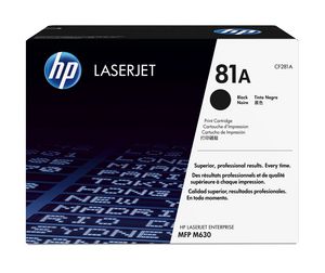 Toner Black 81A 887758147894 766315 - Toner Black 81A -Pages 10.500 - 887758147894