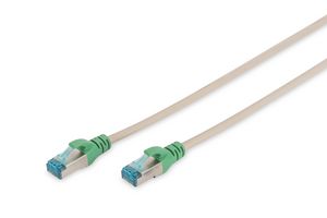 CAT 5e F-UTP patch cbl 0.5m. 4016032215738 - CAT 5e F-UTP patch cbl 0.5m. -AWG 26/7. grey. Crossover - 4016032215738