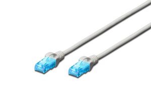 CAT 5e U-UTP patch cord, Cu, 4016032212164 - CAT 5e U-UTP patch cord, Cu, -PVC AWG 26/7, length 5 m, - 4016032212164