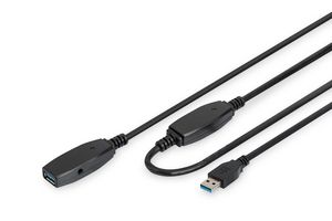 USB 3.0 Active Extension 4016032457497 814711 - USB 3.0 Active Extension -Cable length: 15m e length: - 4016032457497