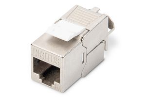 CAT 6A Keystone Jack, 4016032293767 764729 - CAT 6A Keystone Jack, -shielded,Re-embedded tool - 4016032293767