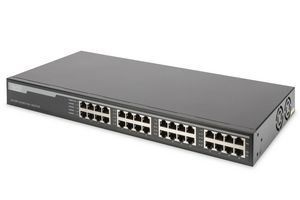 Gigabit Ethernet PoE+ 4016032430377 780666 - Gigabit Ethernet PoE+ -Injector Hub, 802.3at, 10G - 4016032430377