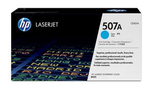 Toner Cyan 507A 884962554579 649500 - Toner Cyan 507A -507A, 6000 pages, Cyan, 1 - 884962554579