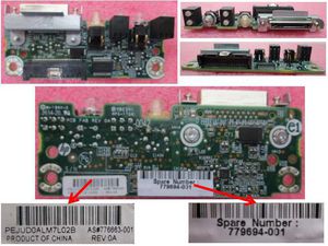 GRAPHICS TRAY FPIO BOARD - 