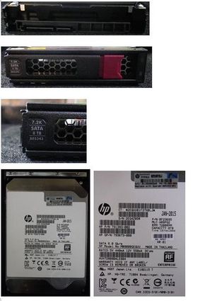 DRV HDD 8TB 6G 7.2K 3.5 SATA  805334-B21 - 