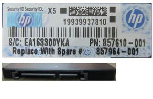 DRV SSD 480GB 6G SFF SATA MU - 