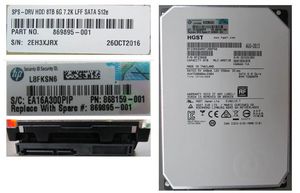 HDD 8TB 6G 7.2K LFF SATA 512E - 