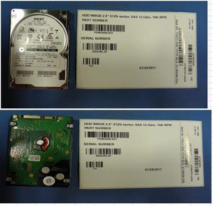 HDD 900GB 12G 10K SFF SAS 512N - 