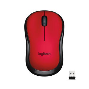 M220 Silent Mouse, Wireless 5099206066212 832616 - M220 Silent Mouse, Wireless -Red - 5099206066212