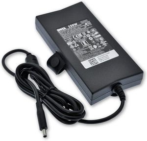 AC Adapter, 130W, 19.5V, 3 5711783841210 3JF3H, 5JDV6, FCD8H, 0M1MYR - AC Adapter, 130W, 19.5V, 3 -Pin, 4.5mm, C6 Power Cord, - 5711783841210