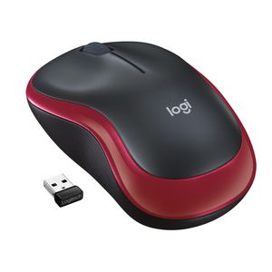 M185 Mouse, Wireless 5711045294266 910-002240 - M185 Mouse, Wireless -Red - 5711045294266
