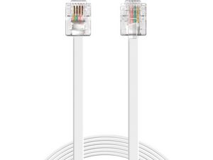 Telephone RJ11-RJ11 10m 5705730502538 - Telephone -  5705730502538