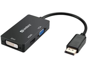 Adapter DPHDMI+DVI+VGA 5705730509117 - Adapter DPHDMI+DVI+VGA -Adapter DPHDMI+DVI+VGA, - 5705730509117