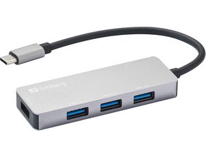 USB-C Hub 1xUSB3.0+3x2.0 SAVER 5705730336324 - 5705730336324
