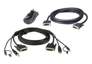 CABLE KIT DUAL 4719264647109 2L-7D02UDX3 - CABLE KIT DUAL -DVI-Dd/USB/SP L:1.8M - 4719264647109