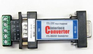 CONVERTER, RS-232 TIL 3,3V TTL 5703431498778 TTL-232-33P - CONVERTER, RS-232 TIL 3,3V TTL -TTL-232-33P - 5703431498778