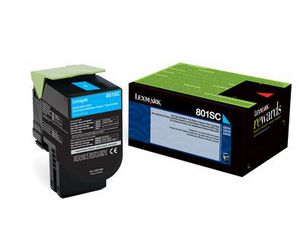 Toner Cyan Return Program 80C2SC0 - Toner -