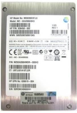 Solid State Drive 200 GB SATA 5711045826580 636601-B21 - 