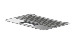 Top Cover & Keyboard (Swiss) - 