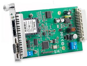 FIBER MEDIA CONVERTER, SINGLE-  TCF-142-S-SC-RM - I/O -