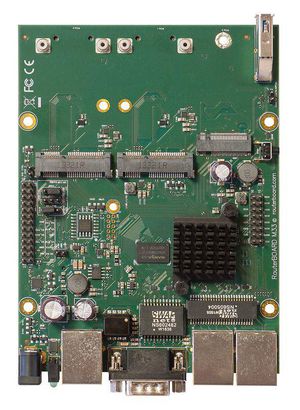 RouterBOARD M33G with 4752224004246 - RouterBOARD M33G with -Dual Core 880MHz CPU, 256MB - 4752224004246