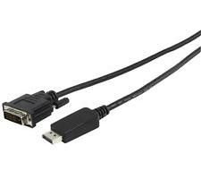 DISPLAYPORT TO DVI CABLE 4053026457590 834361 - DISPLAYPORT TO DVI CABLE -**New Retail** - 4053026457590