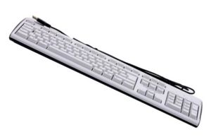 Usb Grey Keyboard (Belgium) - 