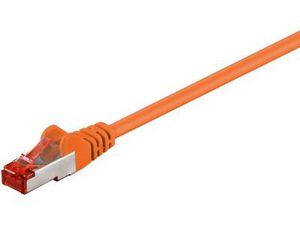 F/UTP CAT6 10m Orange PVC 5711783250661 - F/UTP CAT6 10m Orange PVC -Outer Shield : Foil screening - 5711783250661