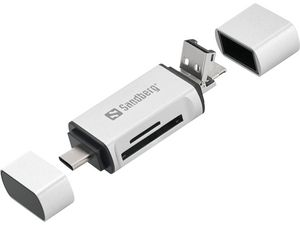Card Reader USB-C+USB+MicroUSB 5705730136283 - 5705730136283