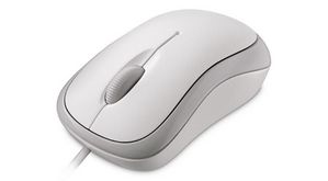 Basic Optical Mouse USB White 885370433791 1038650 - Basic Optical Mouse USB White -Basic Optical Mouse, - 885370433791