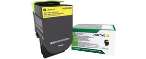 Toner Yellow Return Program - 0734646641906;4058154225684