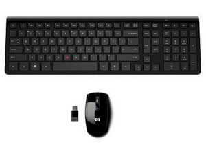 HP Slim Wireless Ruby KBD-MUS - Teclado / ratón -
